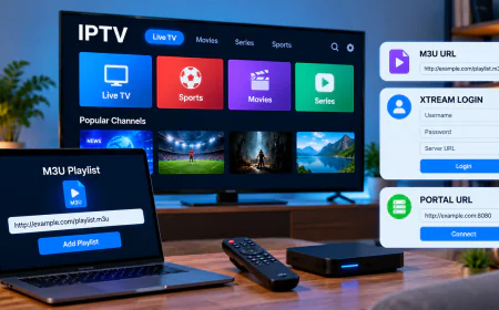 M3U Playlists and IPTV Login Methods: What Users Should Know