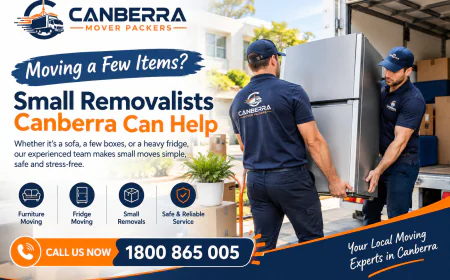 Moving a Few Items? Small Removalists Canberra Can Help