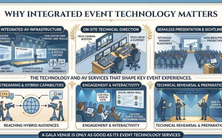 Event Venue with AV Equipment: Why Technology Matters