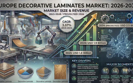 Europe Decorative Laminates Market: New Opportunities Are Emerging