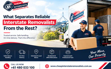 What Separates Reliable Interstate Removalists From the Rest?