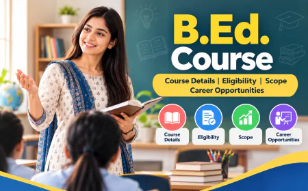 B.Ed. Course: Details, Eligibility, Scope & Career Opportunities