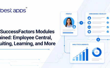 SAP SuccessFactors Modules Explained: Employee Central, Recruiting, Learning, and More
