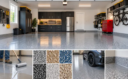 Garage Epoxy Flooring: Benefits, Design Options, and Installation Guide