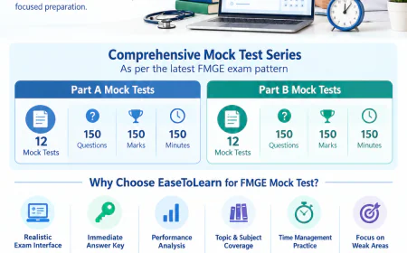 FMGE Mock Test: Strengthen Your Preparation with Realistic Online Practice