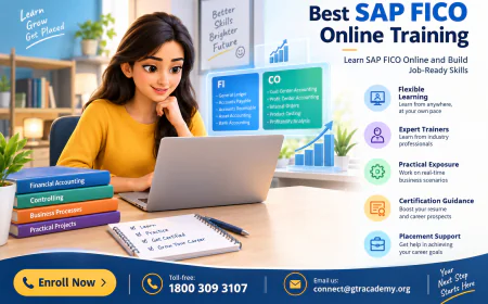 Best SAP FICO Online Training: Learn SAP FICO Online and Build Job-Ready Skills