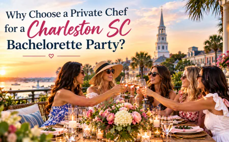 Why Choose a Private Chef for a Charleston SC Bachelorette Party?