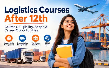 Logistics Courses After 12th: Courses, Eligibility, Scope & Career Opportunities