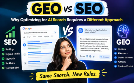 GEO vs SEO: Why Optimizing for AI Search Requires a Different Approach
