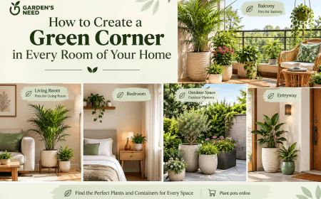 How to Create a Green Corner in Every Room of Your Home