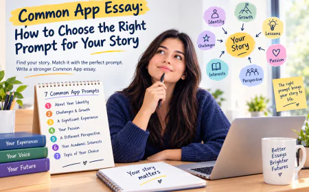 Common App Essay: How to Choose the Right Prompt for Your Story