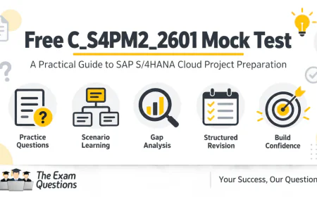 Free C_S4PM2_2601 Mock Test: Prepare Smarter