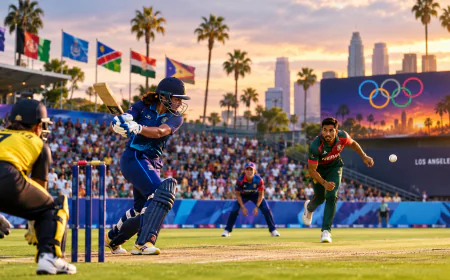 Cricket at the 2028 Olympics: How Associate Nations Are Shaping the Road to Los Angeles