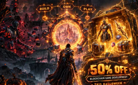 Blockchain Games Are Moving Beyond Play-to-Earn: Build What Players Can Own with 50% OFF This Halloween!