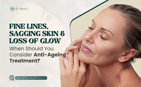 Fine Lines, Sagging Skin & Loss of Glow: When Should You Consider Anti-Ageing Treatment?