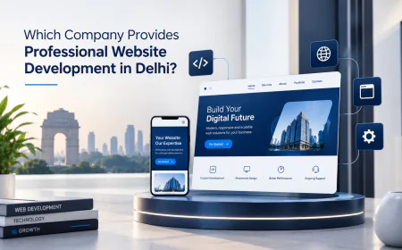 Which Company Provides Professional Website Development in Delhi?