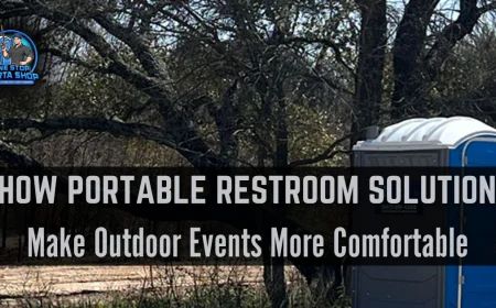 How Portable Restroom Solutions Make Outdoor Events More Comfortable