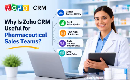Why Is Zoho CRM Useful for Pharmaceutical Sales Teams?