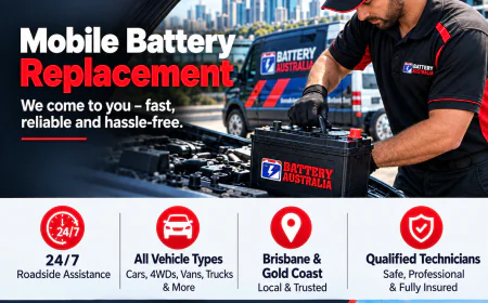 Car Battery Replacement Brisbane: Mobile Battery & Roadside Services