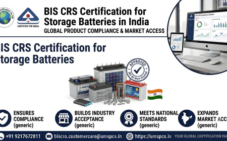 BIS CRS Certification for Storage Batteries: A Complete Guide