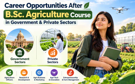 Career Opportunities After B.Sc. Agriculture in Government & Private Sectors