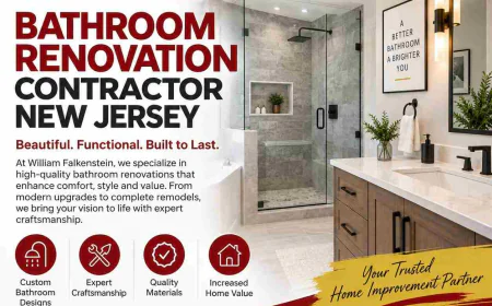 Complete Bathroom Makeover: What to Expect From a New Jersey Contractor
