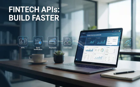 How Fintech APIs Help Financial Businesses Build Faster Digital Products