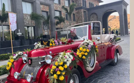 Vintage Cars for Wedding in Jaipur: Make Your Royal Celebration Truly Memorable