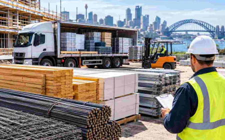 Building Materials Delivery Sydney: What Builders Need to Know