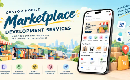 Custom Mobile Marketplace Development Services for Growing Businesses