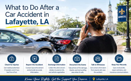What to Do After a Car Accident in Lafayette, LA