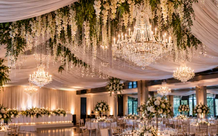 How Can Chandeliers and Wall Lighting Work Together at Sydney Events?