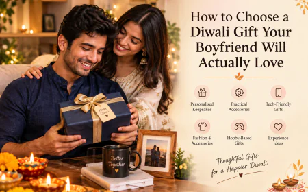 How to Choose a Diwali Gift Your Boyfriend Will Actually Love