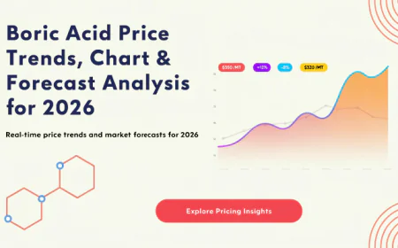 Boric Acid Price Forecast 2026: Key Trends and Outlook
