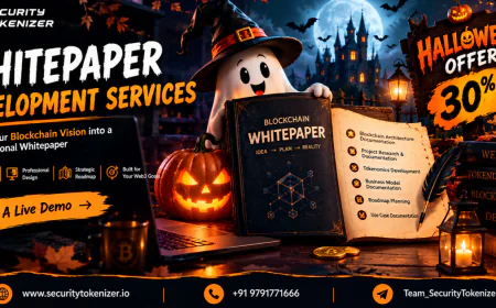 Why Are Blockchain Projects Investing in Powerful Whitepapers as Tokenization Gains Momentum? Claim Halloween 30% OFF!