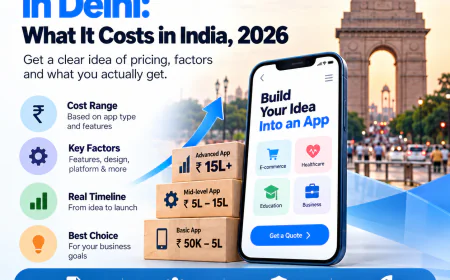 App Development in Delhi: What It Costs in India, 2026