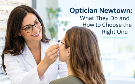 Optician Newtown: What They Do and How to Choose the Right One