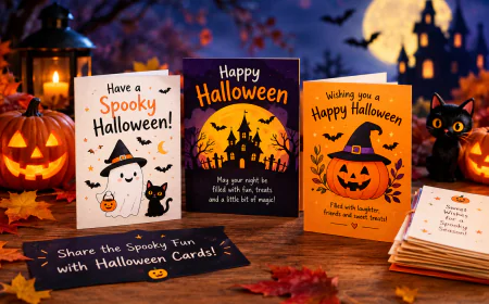 Halloween Cards: Share Spooky Fun and Happy Halloween Wishes