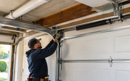 How Low Ceilings and Obstructed Headers Change the Track System Needed for a New Garage Door