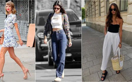 where comfortable flats and Golden Goose trainers reign