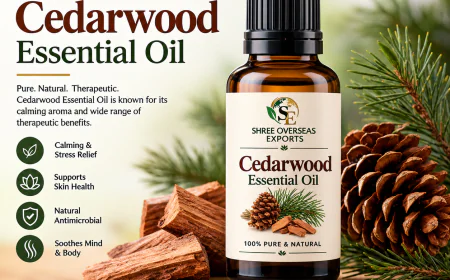 Cedarwood Essential Oil for Perfume Manufacturers: Bulk Supply and Wholesale Solutions