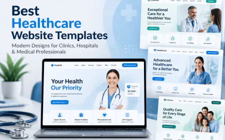 How Do Healthcare Website Templates Help Patients Choose the Right Medical Service?
