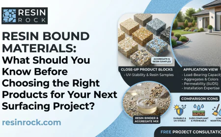 Resin Bound Materials: What Should You Know Before Choosing the Right Products for Your Next Surfacing Project?