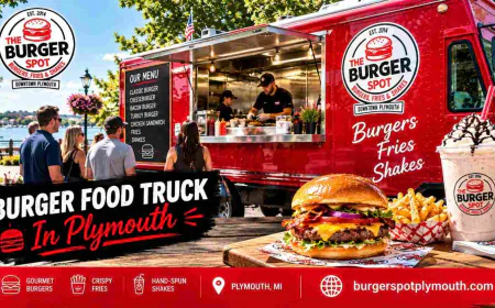 Burger Food Truck In Plymouth: Bring Fresh Burgers to Your Next Event