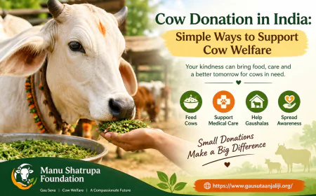 Cow Donation in India: Simple Ways to Support Cow Welfare