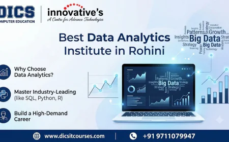 Data Analytics Institute in Rohini | DICS Innovatives