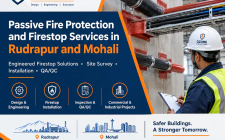 Passive Fire Protection and Firestop Services in Rudrapur and Mohali