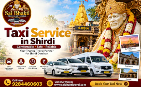 Reliable Taxi Service in Shirdi for Darshan, Sightseeing and Outstation Trips