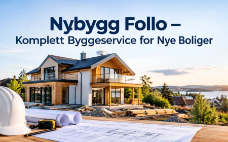 Nybygg Follo – Komplett Byggeservice for Nye Boliger