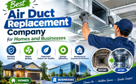 Best Air Duct Replacement Company for Homes and Businesses